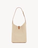 YSL LE 5 À 7 hobo in canvas and leather - Image 4